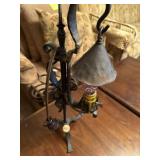 19" Witches Hat Iron Lamp