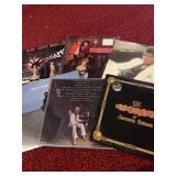 Six vinyl albums, including Bay City, rollers,