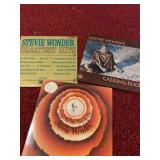 Three Stevie Wonder vinyl albums