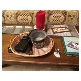 Zen Gardens, Trinket Tray, Colts Figure, Candle