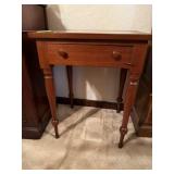 One drawer side table 22" x 19