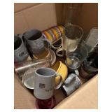 Coffee Mugs, Glassware, bowls and more