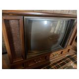 Zenith 27" Color Console Television With Remote
