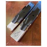 2 Sets of new cub cadet,  mower  blades item