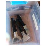 3 Corningware Handles in small tote