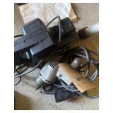 2 corded drills and a sears 3" x 21" belt sander