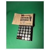 Hornady Critical Defense 9MM 25 Cartridges with
