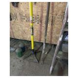 Contractors choice, tamper, iron pry rod, and two