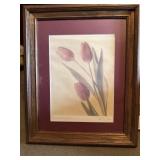 Tulip Print "The Beauty of a Flower" Artist Carl