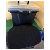 Portable File Box, Coccyx Cushion,