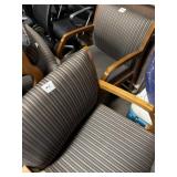 6 Wooden and UpholsteredChairs