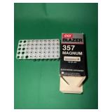 357 Magnum Cartridges partial Box 39 total