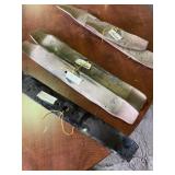2 new 21 inch mower blades and three sets of used
