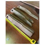 10 used Woods, brush hog mower blades