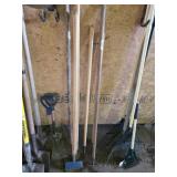 Scraper, Hoes, weed Puller 6 items
