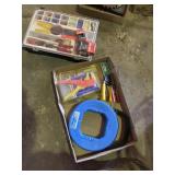 Electric connectors, fish, tape, wire, strippers,