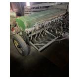 vintage John Deere Van Brunt grain drill