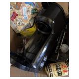 Coffee Brewer, Bulbs Cd Binder, Glassware, Jelly