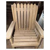 Wooden Fence Post Rocker