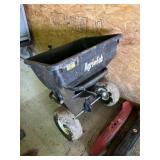 Agri-fab pull behind seed/fertilizer spreader