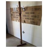Wooden Coat Rack