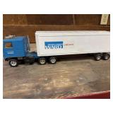 Montgomery Ward Tractor Trailer 18" x 5" x 4"