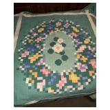 Quilt 74"x 84" some condition issues