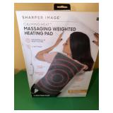Sharper image massaging weighted heating pad 4