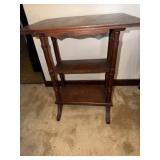 Side Table 2 Shelves 23" x 18" x 27"