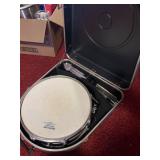 Ludwig 14" snare drum with case and stand