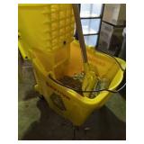 Rubbermaid mop bucket and mop