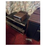 Zenith allegro Soundsystem and CD case tower