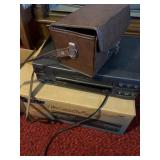 JVC and Zenith, VHS players and Polaroid camera