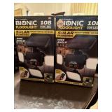 Two Bell & Howell bionic floodlight 108 COB LEDs