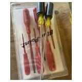 Bluepoint screwdriver set and more