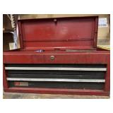 Sears Craftsman Locking 2 Drawer Tool Box Topper