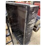 Garden Cart Dump 2 Wheels with Tongue Attachment