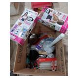 Miss belts look slimmer x2, marble towel holder,