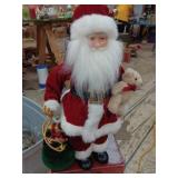Santa in box, JC  Penny 19' tall