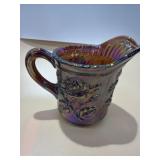 Imperial Glass Company carnival glass milk jug
