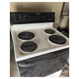 Hotpoint coil electric range.