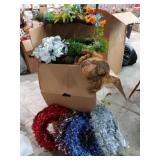 Wreaths galore for all seasons in large tall box