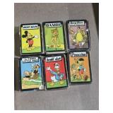 Disney Playing Cards Russell Mfg co 6 packs as