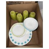 Corelle Dishes Vitrelle 15 pcs total Vitrelle one