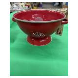 New Pioneer Woman 11ï¿½ Collander  Red Enameled