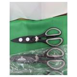 4 Pair Magnetic Specialty Kitchen Scissors