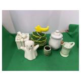 Christmas, Halloween Decor with Sugar Bowl