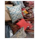 Decorative pillows estimate 10 or more in large