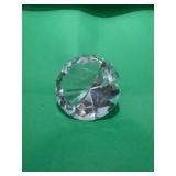 Paperweight Glass Diamond 3 1/4ï¿½x 2ï¿½
