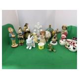 Group of Religious and Holiday Figurines and